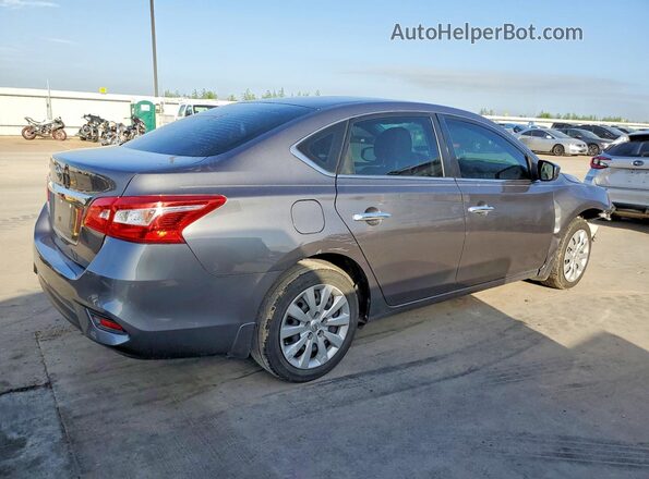 3N1AB7AP2KY327143 2019 NISSAN SENTRA Gray Задня права чверть