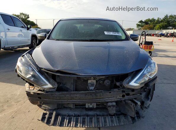 3N1AB7AP2KY327143 2019 NISSAN SENTRA Gray Вид спереду