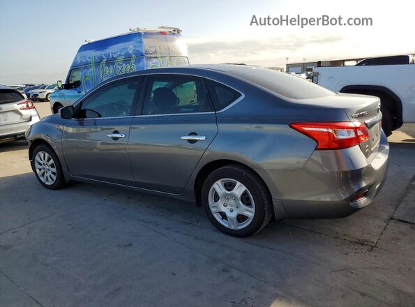 3N1AB7AP2KY327143 2019 NISSAN SENTRA Gray Задня ліва чверть
