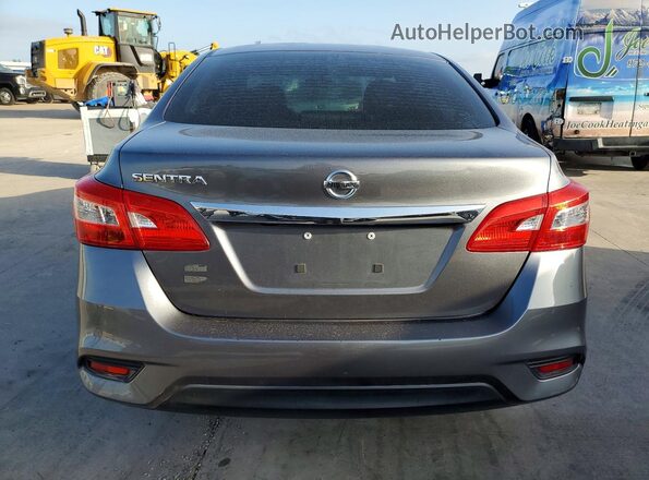 3N1AB7AP2KY327143 2019 NISSAN SENTRA Gray Вид ззаду