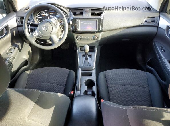 3N1AB7AP2KY327143 2019 NISSAN SENTRA Gray Вид панелі приладів