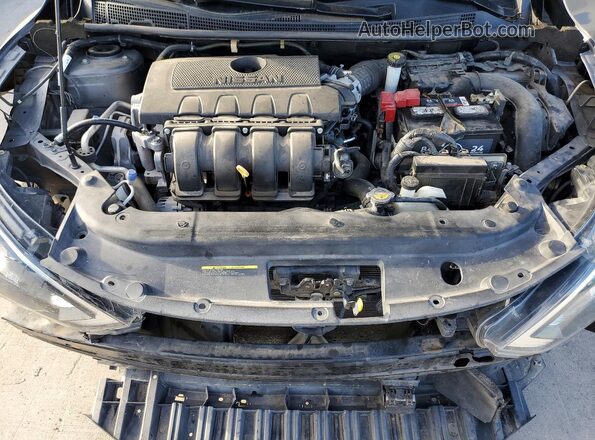 3N1AB7AP2KY327143 2019 NISSAN SENTRA Gray Вид задньої частини салону