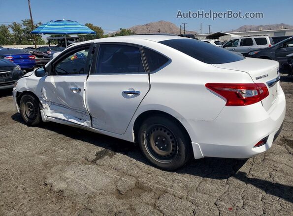 3N1AB7AP2KY331029 2019 NISSAN SENTRA White Задня ліва чверть