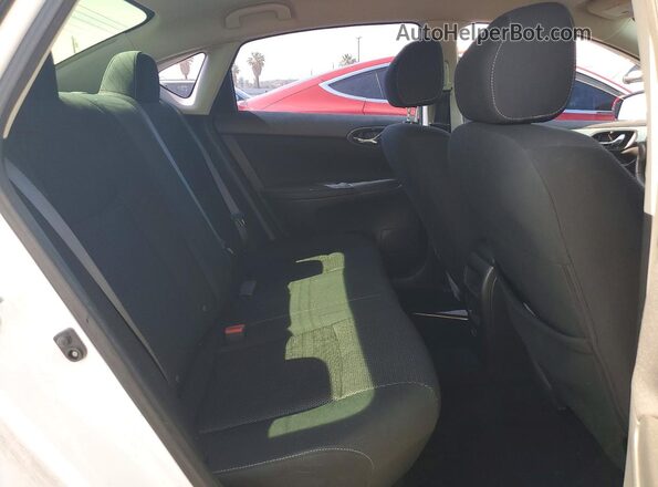3N1AB7AP2KY331029 2019 NISSAN SENTRA White Вид задніх сидінь