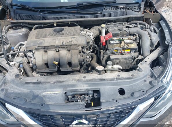 3N1AB7AP2KY340877 2019 NISSAN SENTRA Серый Вид сзади
