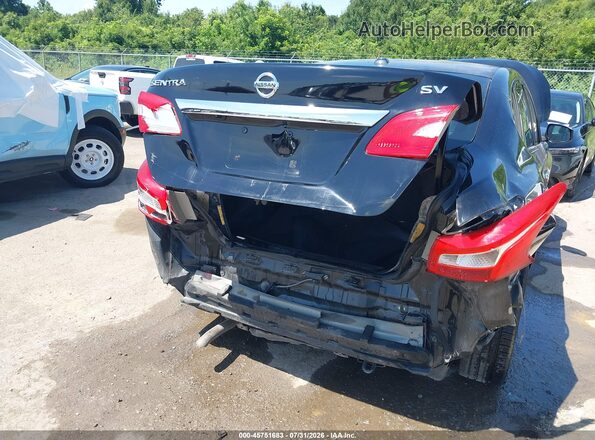 3N1AB7AP2KY370591 2019 NISSAN SENTRA Black Вид спереду