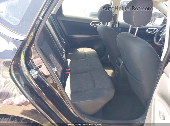 3N1AB7AP2KY370591 2019 NISSAN SENTRA Black Вид наклейки з VIN-кодом