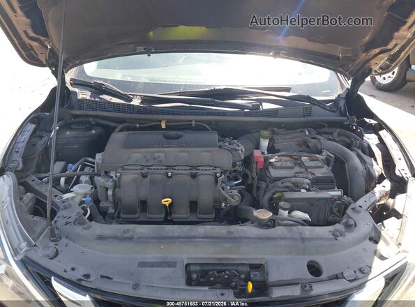 3N1AB7AP2KY370591 2019 NISSAN SENTRA Black Вид ззаду