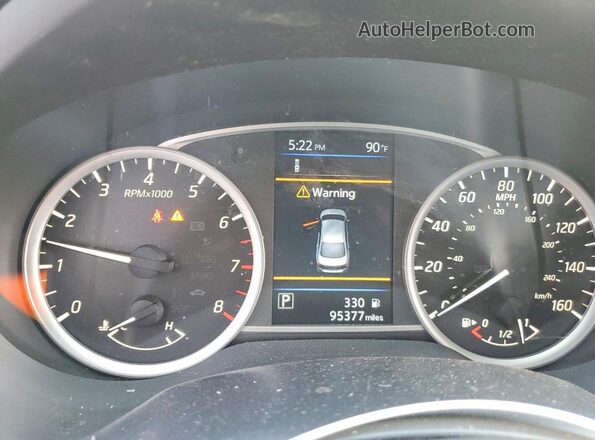 3N1AB7AP2KY378416 2019 NISSAN SENTRA Silver Vista del cuadro de instrumentos