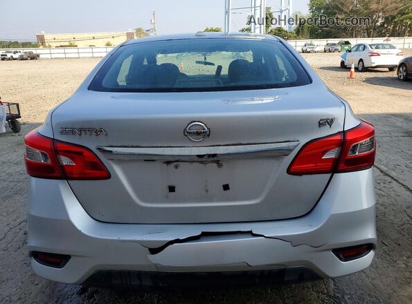 3N1AB7AP2KY378416 2019 NISSAN SENTRA Silver Vista trasera