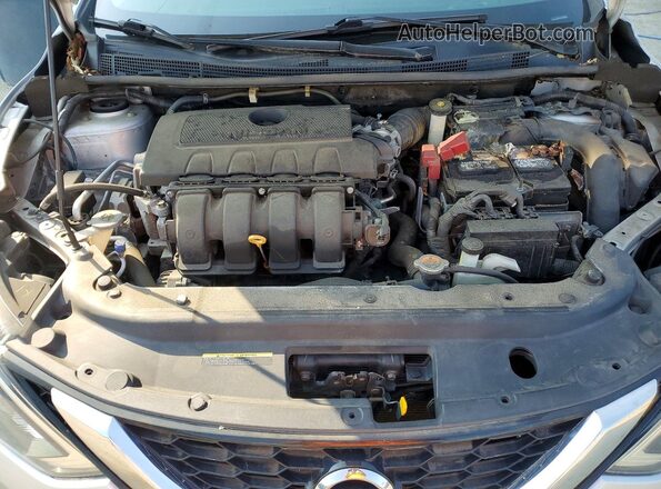 3N1AB7AP2KY378416 2019 NISSAN SENTRA Silver Vista interior trasera