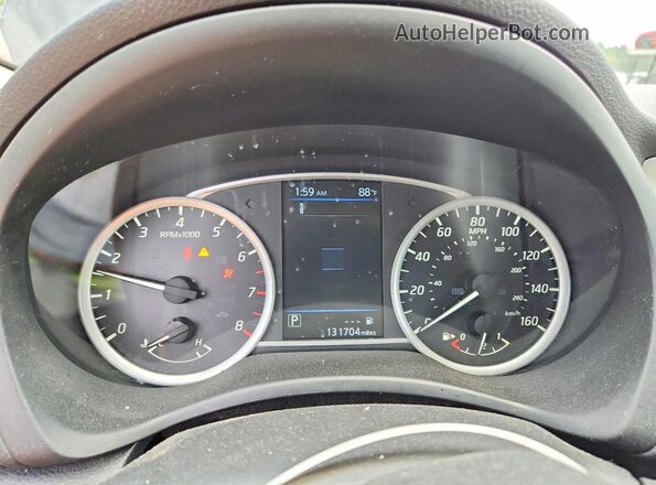 3N1AB7AP2KY403671 2019 NISSAN SENTRA Black Instrument cluster view
