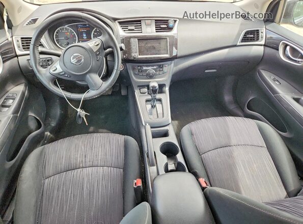 3N1AB7AP2KY403671 2019 NISSAN SENTRA Black Dashboard view