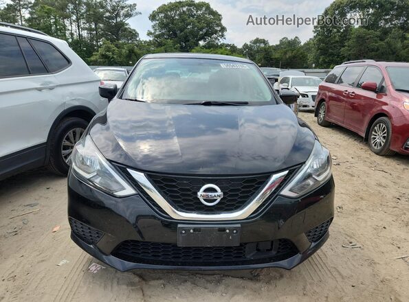 3N1AB7AP2KY403671 2019 NISSAN SENTRA Black Front view