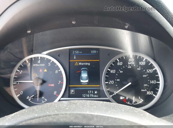 3N1AB7AP2KY436413 2019 NISSAN SENTRA Белый Вид задних сидений