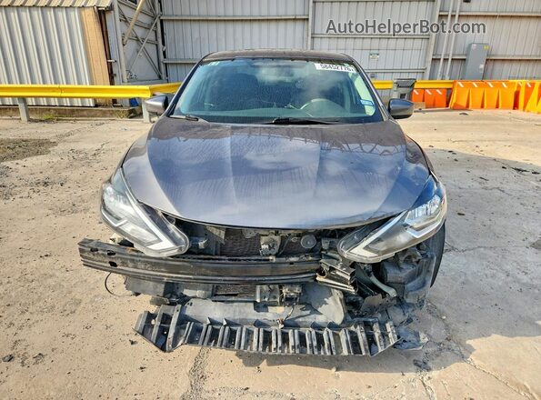 3N1AB7AP2KY457696 2019 NISSAN SENTRA Gray Vista frontal