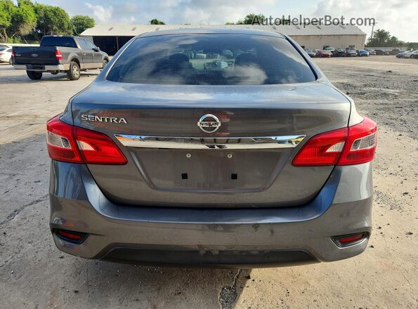 3N1AB7AP2KY457696 2019 NISSAN SENTRA Gray Vista trasera