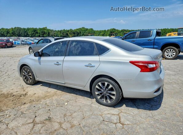 3N1AB7AP3GL667261 2016 NISSAN SENTRA Silver Tył lewy