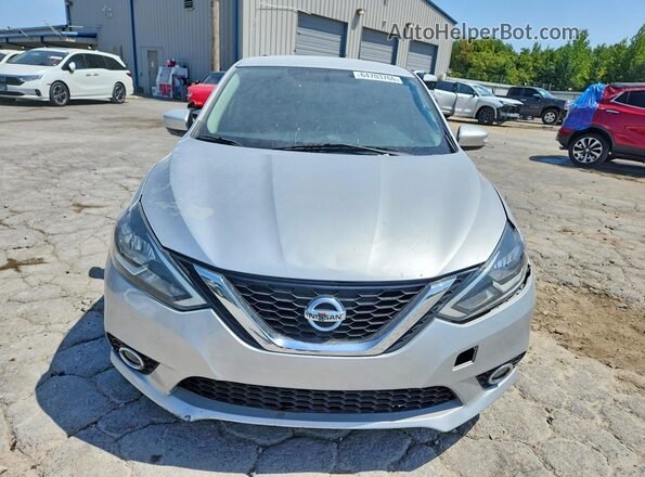 3N1AB7AP3GL667261 2016 NISSAN SENTRA Silver Widok z przodu