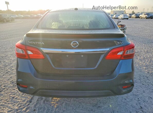 3N1AB7AP3GL669320 2016 NISSAN SENTRA Blue Հետևի տեսք