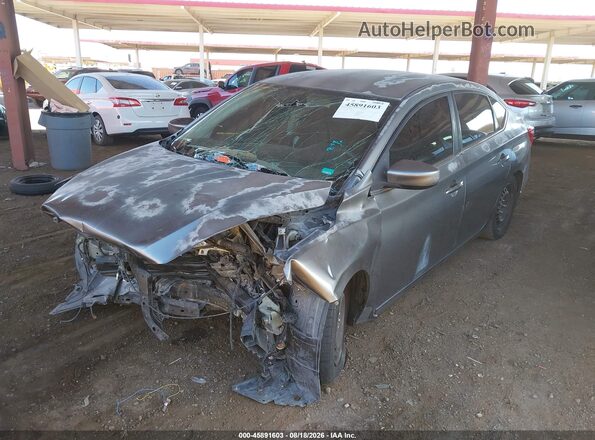 3N1AB7AP3GY212901 2016 NISSAN SENTRA Серый Передняя левая четверть