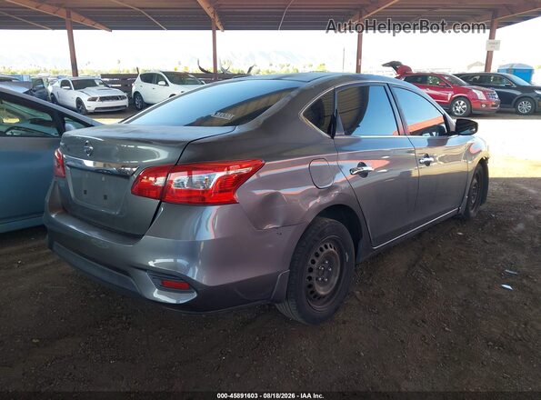 3N1AB7AP3GY212901 2016 NISSAN SENTRA Серый Задняя правая четверть