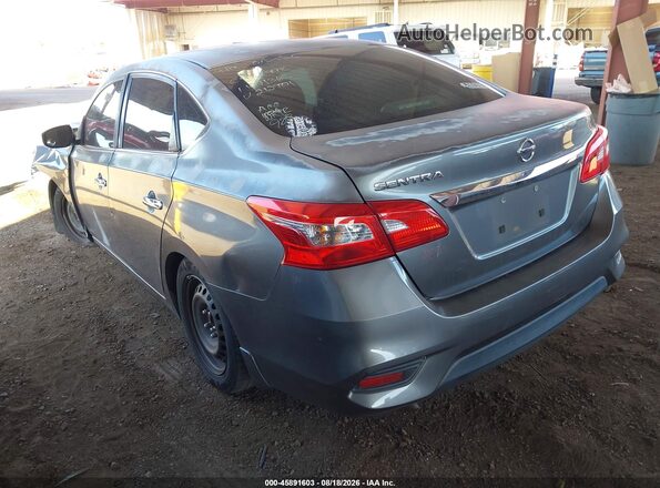 3N1AB7AP3GY212901 2016 NISSAN SENTRA Серый Задняя левая четверть