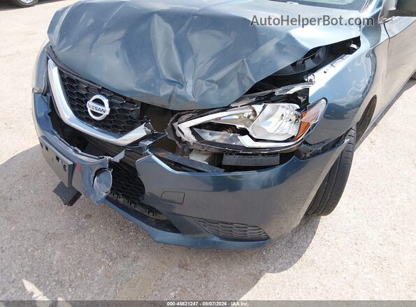 3N1AB7AP3GY215555 2016 NISSAN SENTRA Light Blue Front view