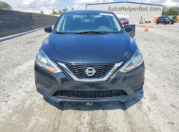 3N1AB7AP3GY221775 2016 NISSAN SENTRA Black წინა ხედი