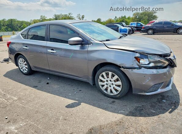 3N1AB7AP3GY229262 2016 NISSAN SENTRA Серый Передняя правая четверть