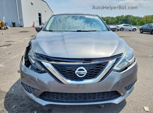 3N1AB7AP3GY229262 2016 NISSAN SENTRA Серый Вид спереди