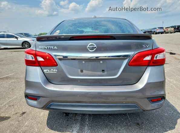 3N1AB7AP3GY229262 2016 NISSAN SENTRA Серый Вид сзади