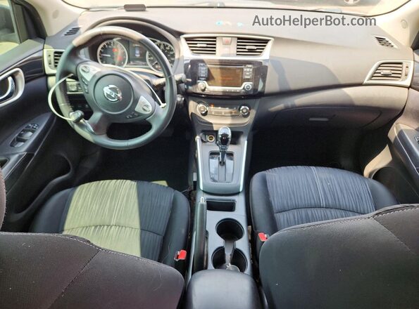 3N1AB7AP3GY229262 2016 NISSAN SENTRA Серый Вид панели приборов
