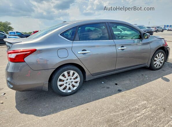 3N1AB7AP3GY229262 2016 NISSAN SENTRA Серый Задняя правая четверть