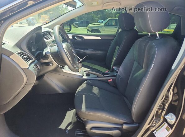 3N1AB7AP3GY229553 2016 NISSAN SENTRA Black Front interior view