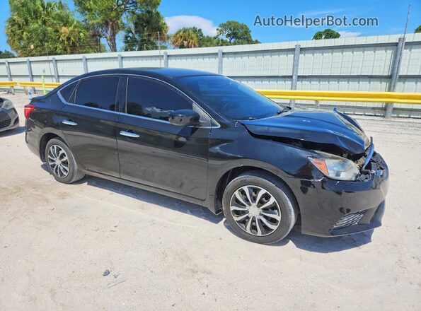 3N1AB7AP3GY229553 2016 NISSAN SENTRA Black Front right