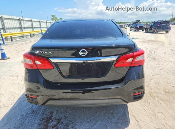 3N1AB7AP3GY229553 2016 NISSAN SENTRA Black Rear view