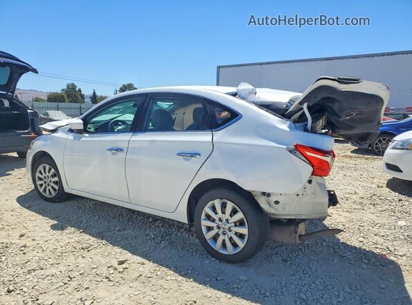 3N1AB7AP3GY242691 2016 NISSAN SENTRA Белый Задняя левая четверть