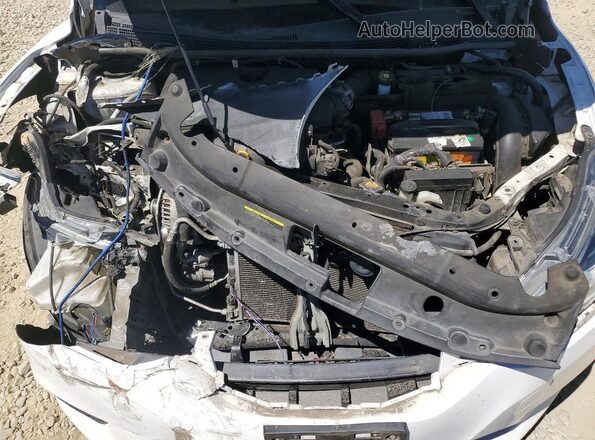 3N1AB7AP3GY242691 2016 NISSAN SENTRA Белый Вид задней части салона