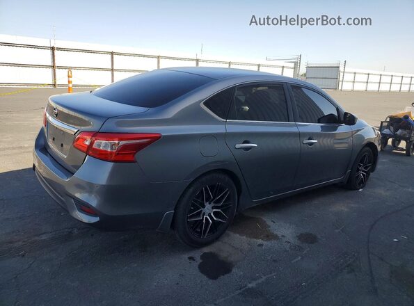 3N1AB7AP3GY257367 2016 NISSAN SENTRA Gray Задня права чверть