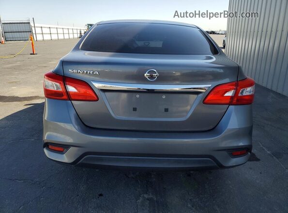 3N1AB7AP3GY257367 2016 NISSAN SENTRA Gray Вид ззаду