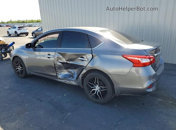 3N1AB7AP3GY257367 2016 NISSAN SENTRA Gray Задня ліва чверть