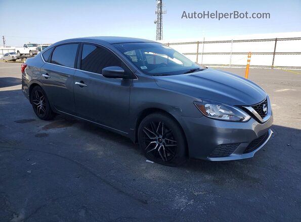 3N1AB7AP3GY257367 2016 NISSAN SENTRA Gray Передня права чверть