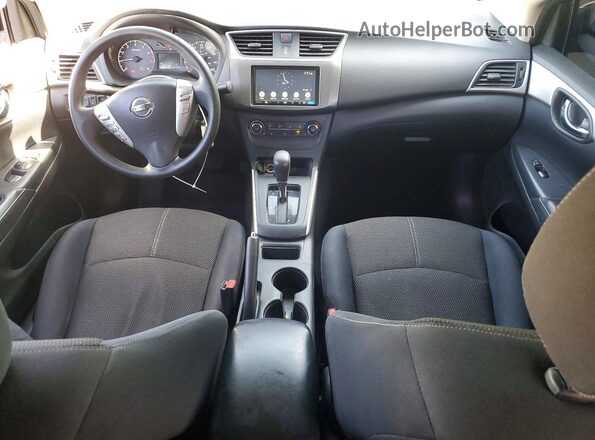 3N1AB7AP3GY257367 2016 NISSAN SENTRA Gray Вид панелі приладів