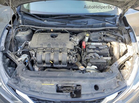 3N1AB7AP3GY257367 2016 NISSAN SENTRA Gray Вид задньої частини салону