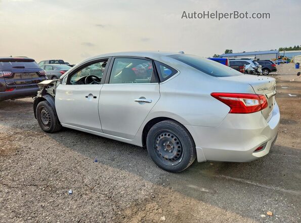3N1AB7AP3GY258924 2016 NISSAN SENTRA Silver Задня ліва чверть