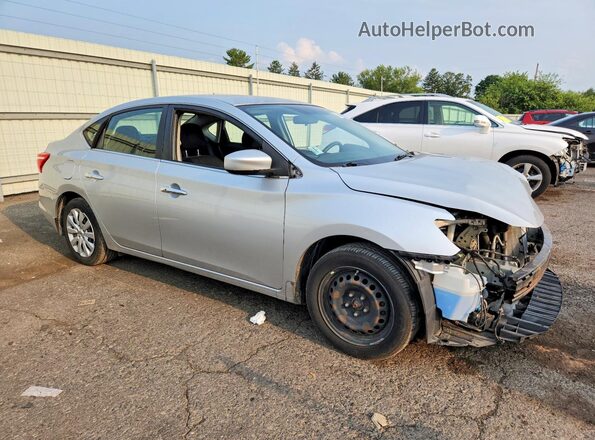 3N1AB7AP3GY258924 2016 NISSAN SENTRA Silver Передня права чверть