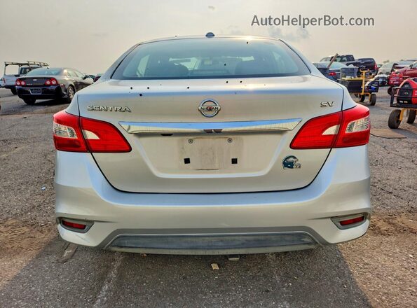 3N1AB7AP3GY258924 2016 NISSAN SENTRA Silver Вид ззаду