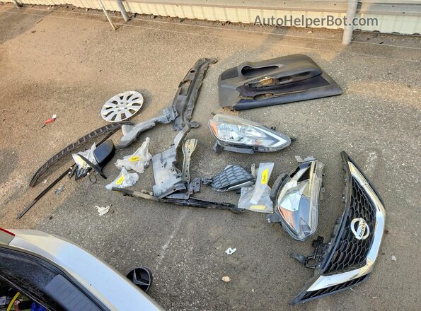 3N1AB7AP3GY258924 2016 NISSAN SENTRA Silver Вид підкапотного простору