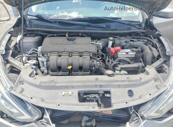 3N1AB7AP3GY267574 2016 NISSAN SENTRA Silver Սալոնի հետևի տեսք